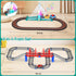 SANANT 2 1 Set 4-8, Set Playset 3 4 5 6 7 8+ in DIY Tracks Electric Train Toy for Kids Ages Train Tracks & Car Tracks