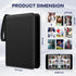 Premium 720 Double Sided Pocket Trading Card Binder, 9 Pocket, Collectible Card Albums for MTG, TCG, Sports Cards