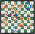 Snakes and Ladders Board Game Set - Magnetic Folding Travel Game for Family Fun - Gift for Kids and Adults