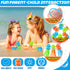 6 Swimming Summer 3 Leitee Pcs Octopus Bath Toys Squid Pool Dive Toys Sensory Stress Relief Cute Pool Diving Toys