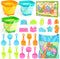Dreamon Beach Toys for Kids 3-10, Collapsible Sand Toys Include 3 Pack