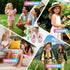 YUSSBCU 2 Pack 3-12 Upgraded Video Walkie Talkies for Kids, Rechargeable Voice/Video Call Kids Walkies Talkies, Toddler
