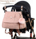 Backpack Allie Stylish Diaper Bag,Travel Baby Bag with Insulated Pockets,Changing Pad, Stroller Clips, Shoulder