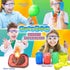 UNGLINGA 30+ Experiments Science Kits for Kids, Educational STEM Project Activities, Chemistry Set, Volcano Eruption