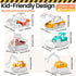 3 4 5 6 Set Oriate Diecast Construction Trucks Toys For Boys Girls Age Years Old, Pull Back Cars For Engineering