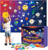 MEGUO Solar System for Kids | Felt Wall Activities for Children | Montessori