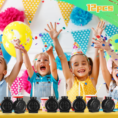 12 Set Pcs Construction Truck Cup Wheel Water Cup Truck Construction Cup for Birthday Party Construction Theme Party