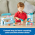 Playset, Learning Resources Swirly Scoops Ice Cream Shoppe - Play Food Cones, Pretend Play Kitchen Preschool Toys