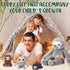 5 Set 13 Inch Mommy 4 Kasyat Pcs Sloth Plush Toy Sloth Stuffed Animal with Cute Baby Plushies in Zippered Belly