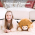 5 lbs Toy,24 inches IKASA Weighted Stuffed Animal Highland Cow Plush Giant Large Big Jumbo Soft Toys, Huge Size Cute