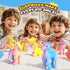 6 Pack 3+ 3 4 5 6 7 8 Coodoo Unicorn Hatching Rainbow Eggs for Kids - Unicorn Toys Craft Kits for Boys & Girls