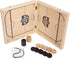 Fast Sling Puck Board Game I 24" Small Wooden Family Games, Table Top Hockey Game for Adults & Kids, Competitive game ideal for parties by Crazy Games