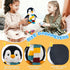 Bakalizoo 10'' Penguin Dolls with Scarf, Soft Stuffed Plush Animal Toys Plushies - Gifts for Kids Toddlers Birthday