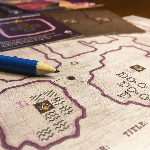 Thunderworks Games Cartographers: Map Pack 2, Affril | Expansion for Fantasy Map Drawing Game, Ages 10+