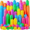 JOYIN 300 PCS 2.3" Easter Eggs, Empty Plastic Eggs Fillable Colorful Bright
