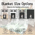 J&SBGFT 30"x40", Color13 Custom Baby Blanket with Name, Personalized Receiving Blanket for Toddlers