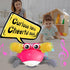 Yeaye Crawling Crab Baby Toy - Tummy Time Gifts for 0-12 Months with Learning Crawl System Music (Red)