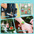75 12 Funtopia Shrinking Art Sheets Kits for Kids, Pre-Cut Shrink Paper Craft Keychain Making Kit, Themes DIY Shrink