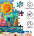 1000 Sunny Beach Puzzles for Adults Piece, Jigsaw Puzzles for Adults, Adult Challenging Game Toys, Impossible Puzzle