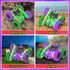 2.4Ghz, 600mAh, 4WD, 90 360 Remote Control Car, RC Cars, RC Stunt Car Toys with New Upgraded Strip Light & Headlight