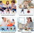 Hdnpea Kids,36PCS Easter Basket Stuffers for Transformable Fidget Spinners for Kids and Adults, Stress Relief Sensory
