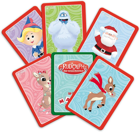 Top Trumps Match Game Rudolph: Family Board Games for Kids and Adults - Matching and Memory Game for Fun