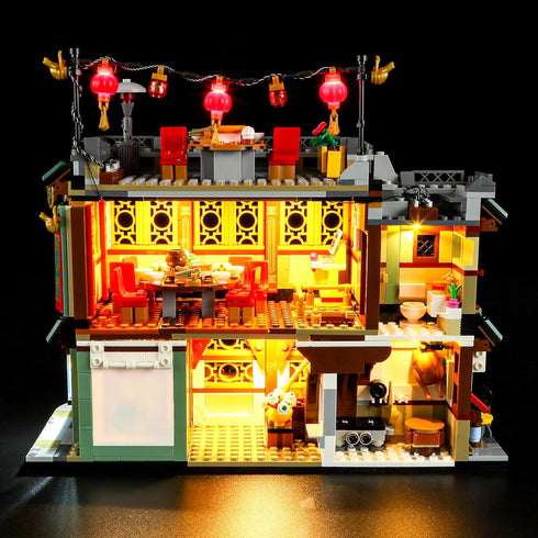 BRIKSMAX LED Lighting Kit for Lego 80113 Family Reunion Celebration (Lego Set Not Included)