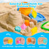 1-3, 4-8, AuntyFey Collapsible Beach Toys Sand Toys for Toddlers Beach Toy Sand Toy for Kids Ages Collapsible Beach