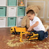 Toy To Enjoy Excavator & Dump Truck Toy Set of 2, Moveable Claw & Lifting Back, Construction Vehicle for Kids