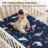 3 Pack 28x52 Inches PHF Soft Shark Crib Sheets Fitted, Comfy Breathable Baby Sheets for Boys, Fits Standard Crib