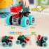 JODUDLR 3-5, 2 3-4, Toy,360 3 4 5 Dinosaur Toys for Kids Monster Truck Toys for Ages Light-Up Sounds Toddler Boy