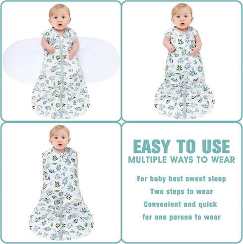 3-6 Month,3-Way Blanket,100% 0.5 3-6 BSTOPPT Newborn Sleep Sack Baby Swaddle,Swaddle me Adjustable Wearable Rayon