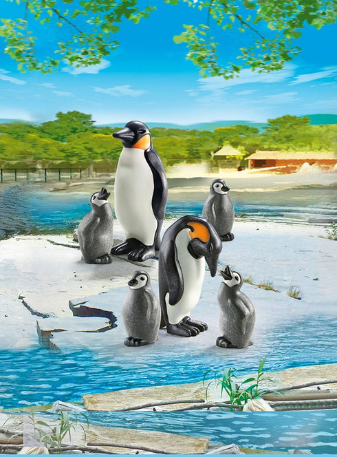 Playmobil Penguin Family Building Kit