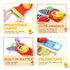 Baby Wrist Rattles Foot Finder Socks Set, Infant Rattle Socks and Hand Rattles for Babies 0-6 Months