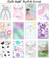 Girls Room Decor Light Switch Cover Plate, Decorative Wall Accent for Baby Nursery, Teen Bedroom, Playroom