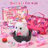 16 Set, 3 4 5 6 7 8 9 Golray Cat Toys for Kids Girls Gift, Electronic Interactive Plush Toy Cat Can Walk and Meow - Pcs