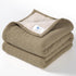 lulumoon Muslin Baby Blanket Neutral: 4-Layer Soft Cotton Toddler Blanket for Daycare