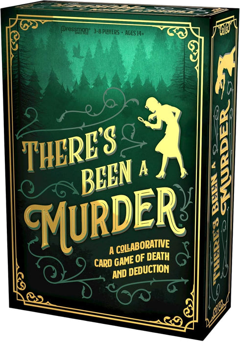 There's Been A Murder - Collaborative Card Game of Death and Deduction by Pressman, for Ages 14 and Up