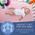 Abstract Mini Crib Cotton Sheets - Ultra Soft Fitted Pack n Play Sheets for Boys Girls Baby - Universal - Snug Fitted -