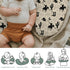 Vintage Western Cowboy Baby Nursing Pillow Covers for Boy Girl Cowboys Boots Hat Horse Cactus Moon Nursery Pillowcase