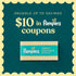 Set, Pampers Gift Disposable Diapers, Sensitive Wipes, & Milestone Gifts