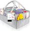 Diaper Caddy Organizer - Essentials for Newborns, Baby Storage Organizer, Baby Shower Gifts, Diaper Basket