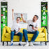 Blulu Game On Birthday Banner, Video Game Party Decorations, Happy Backdrop for Gamer Party Background