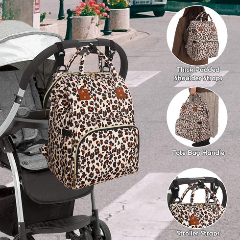 Backpack Femuar Diaper Bag Multifunction Maternity Diaper Bag for Baby Girls & Boys Large Capacity Travel Nappy Bags
