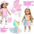 Fashion 10 Sets 18 Inch Doll Clothes and Accessories Play Set, Mermaid Shining Dress Outfits (No Doll)