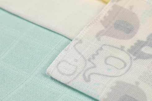 Deyzi 100% Pack 7, 7 7 inches Uni10 Washcloths, Cotton Ultra Soft Absorbent Wipes, Newborn Face Towel, of Reusable