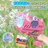 Eaglestone Bubble Guns for Toddlers, 2 Packs LED Light Automatic Bubble Machine Gun, Summer Outdoor Birthday Gift