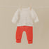 15'' Miniland Clothes for Dolls Knitted Outfit Sweater & Trausers - ECO, Made in Spain, Quality, Role Play, Educational