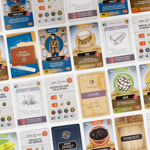 Distilled: Cask Strength - 55 Card Mini Expansion for Spirited Strategy Board Game, Ages 14+, 1-5 Players