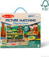 Melissa & Doug National Parks Wooden Picture Matching Magnetic Game - FSC Certified Educational Toy